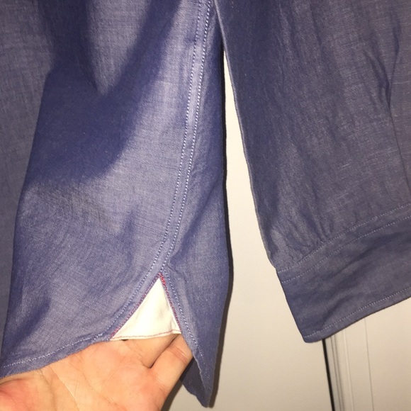 🆕NWT Men's Ferrari French Collar Chambrey Shirt - Picture 3 of 8